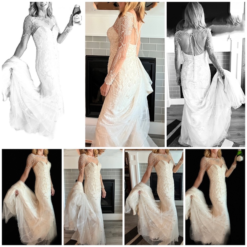 Wedding Dress, IVORY, size 10